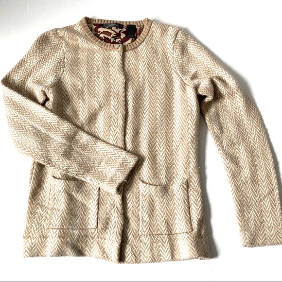 Silk Angora Cardigan - Picture 1 of 10